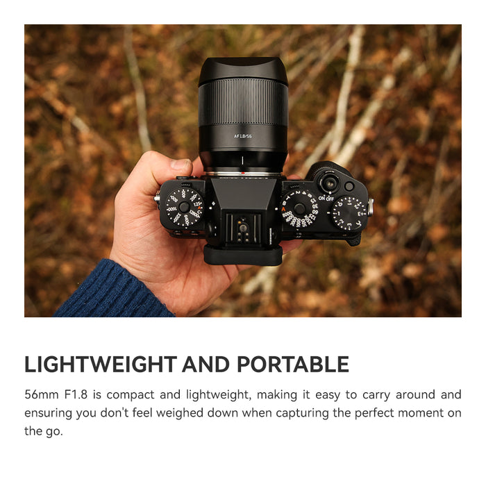 TTARTISAN AF 56mm F1.8 - Fujifilm X Mount (Black)