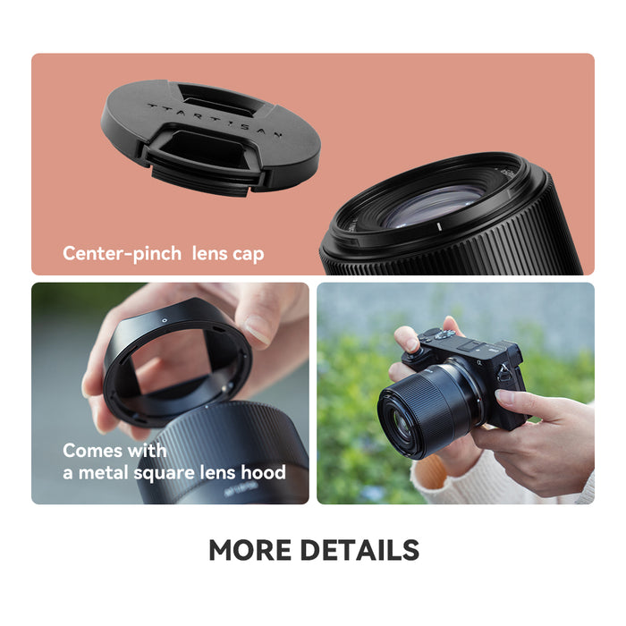 TTARTISAN AF 56mm F1.8 - Fujifilm X Mount (Black)