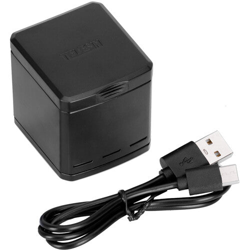 TELESIN Triple Slot Charger Box for GoPro Hero 8/ 7/ 6/ 5