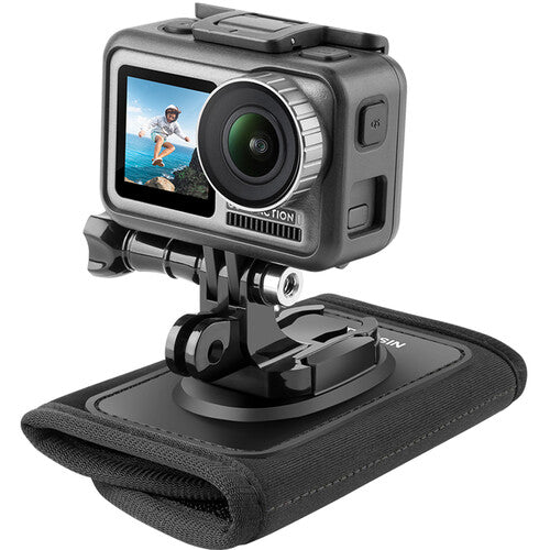 TELESIN Backpack Strap Mount w/ Multi-Functional J-Hook Mount for Action Camera