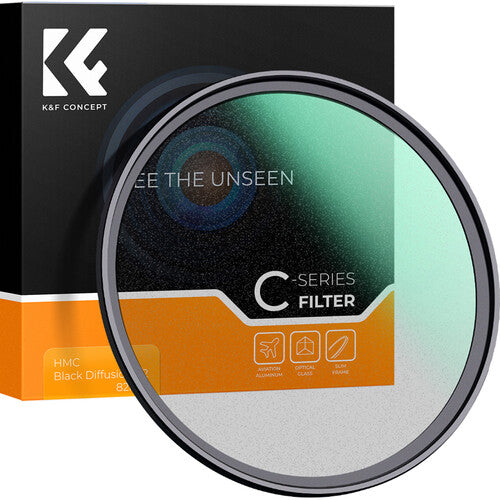 K&F CONCEPT C-Series Slim Multicoated Black Mist Filter 1/8 -77mm