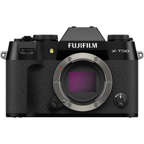 FUJIFILM X-T50 Mirrorless Camera - Body only (Black)