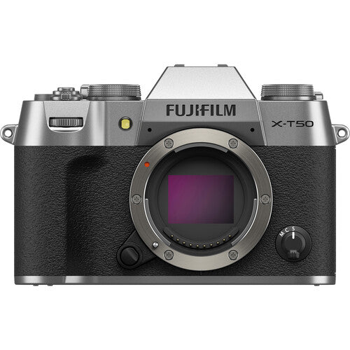 FUJIFILM X-T50 Mirrorless Camera - Body only (Silver)