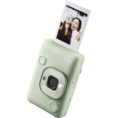 FUJIFILM INSTAX Mini LiPlay Hybrid Instant Camera - 2024 New Version, USB-C (Matcha Green)