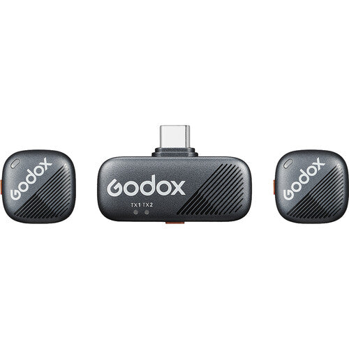 GOODX Cube-S Wireless Microphone - Double (2 Person), W/ Charging Case, USB-C
