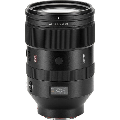 VILTROX AF 135mm f/1.8 LAB FE Lens for Sony E Mount (Black)