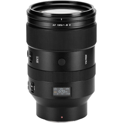 VILTROX AF 135mm f/1.8 LAB Z Lens for Nikon Z Mount (Black)