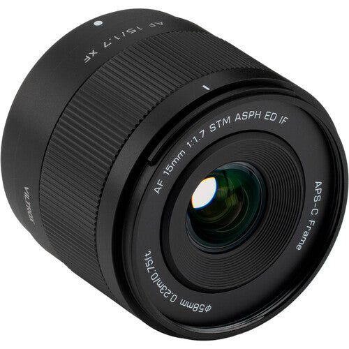 VILTROX AF 15mm f/1.7 Air APS-C Lens - Fujifilm X Mount