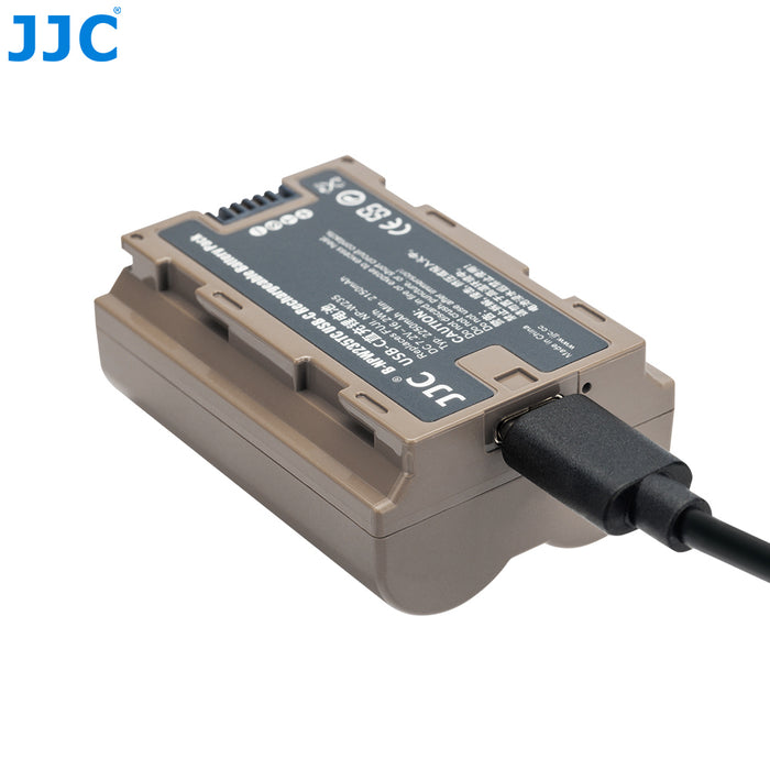 JJC Replacement Battery for Fujifilm NP-W235 with USB-C Charging for Fujifilm NP-W235 (for Fujifilm X-T5, X-T4, GFX 100S, X-H2S, GFX 50S II etc.)