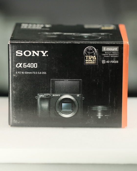 (USED) SONY A6400 w/ E PZ 16-50mm f/3.5-5.6 OSS Kit Lens - Like New - 4628055
