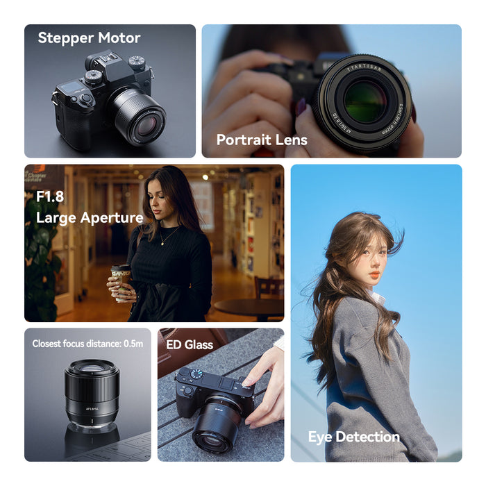 TTARTISAN AF 56mm F1.8 - Fujifilm X Mount (Black)