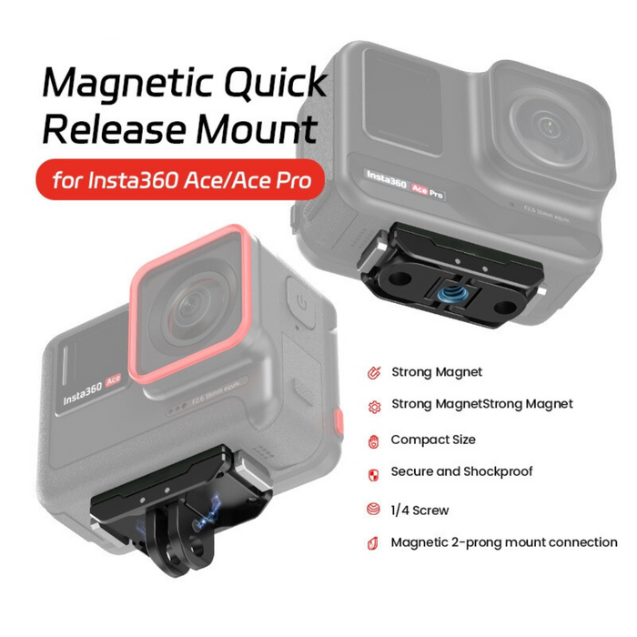 OEM (Generic) Magnetic Quick Release Mount for Insta360 Ace Pro 2/ Ace Pro/ Ace