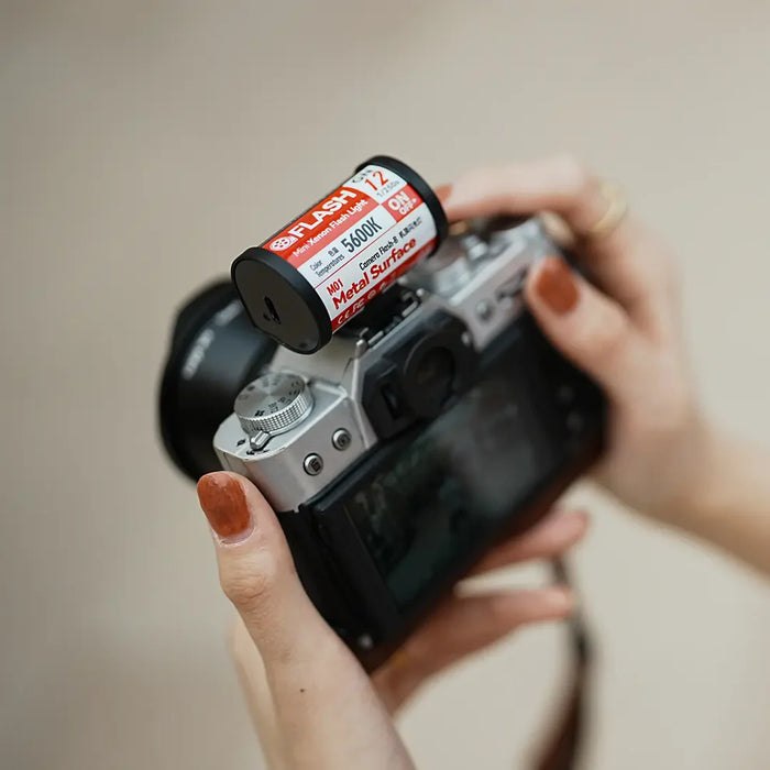 TTARTISAN M01 Retro Film Canister Design Mini Flash - Rechargeable, Universal