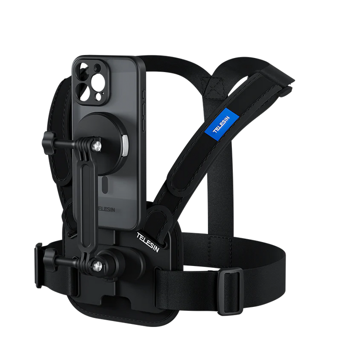 TELESIN Chest Strap w/ Quick Release Phone Case for iPhone 16 Pro
