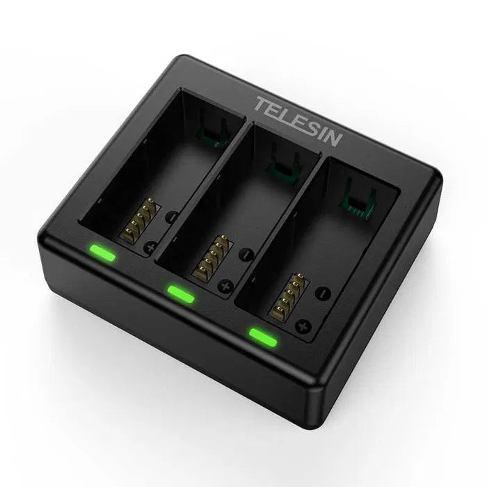 TELESIN Triple Slot Charger for GoPro Hero 13