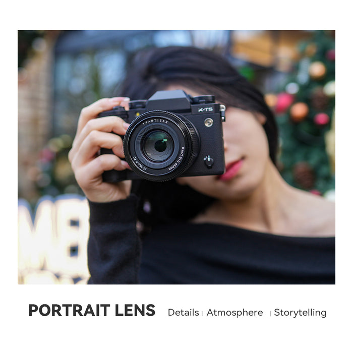 TTARTISAN AF 56mm F1.8 - Fujifilm X Mount (Black)