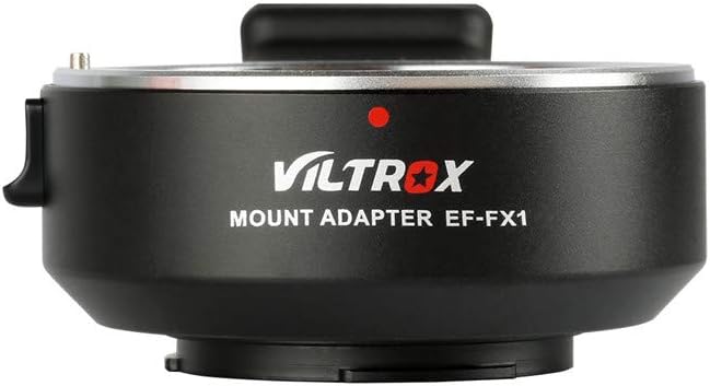 VILTROX EF-FX1 PRO Lens Mount Adapter - Canon EF/ EF-S Mount Lens to Fujifilm X Mount Camera (with aperture ring)