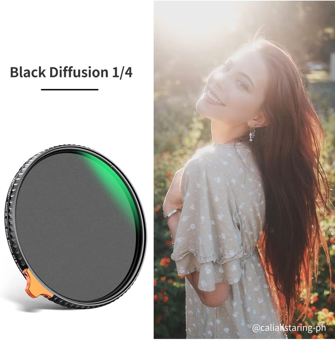 K&F CONCEPT NANO-X Series 2-in-1 Filter - Variable ND2-ND32 & Black Mist 1/4 - 58mm