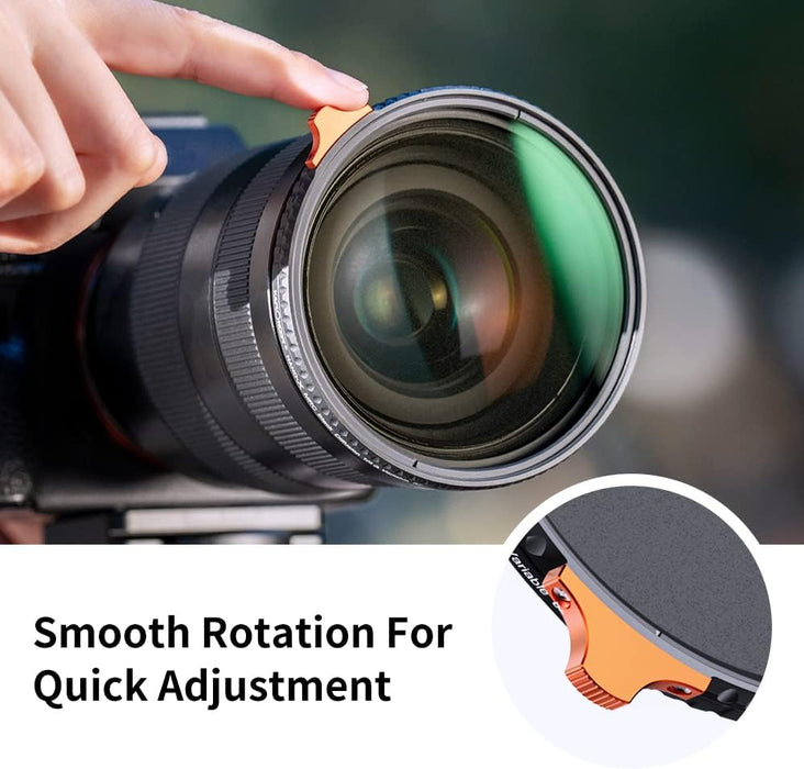 K&F CONCEPT NANO-X Series 2-in-1 Filter - Variable ND2-ND32 & Black Mist 1/4 - 58mm