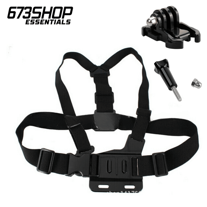 【 673SHOP ESSENTIALS 】Chest Strap for Action Cameras - 673SHOP.com
