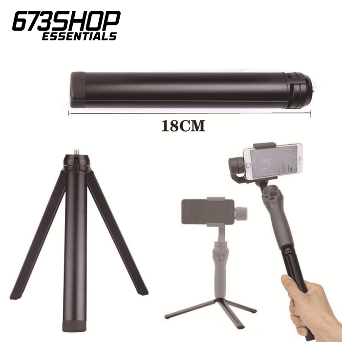【 673SHOP ESSENTIALS 】Low Angle Aluminium Alloy Tripod - 18 cm - 673SHOP.com