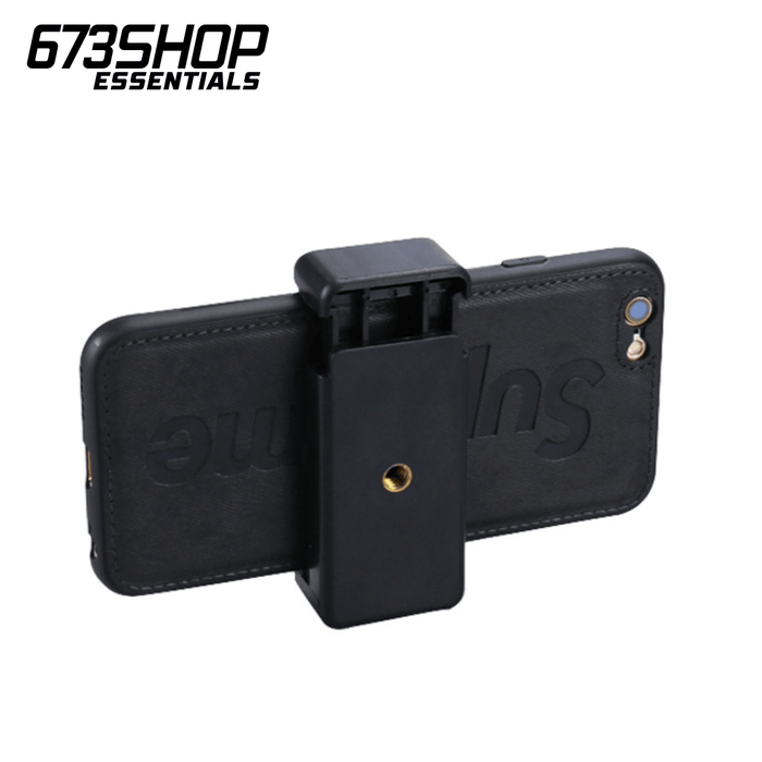 【 673SHOP ESSENTIALS 】Phone Holder / Clamp for Tripod / Selfie Stick - 673SHOP.com