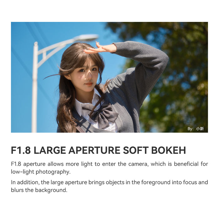 TTARTISAN AF 56mm F1.8 - Fujifilm X Mount (Black)