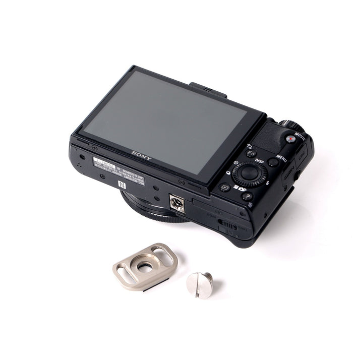 【 673SHOP ESSENTIALS 】Camera Strap Attachment / Anchor Plate for Mirrorless & Compacft camera