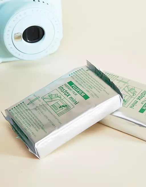 FUJIFILM Instax Mini Instant Film (White/ Plain) - Single Pack, 10's, No Box