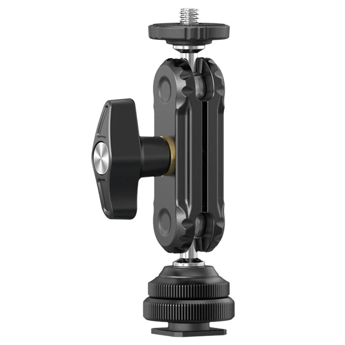 ULANZI R098 Double Ball Heads With Cold Shoe Mount