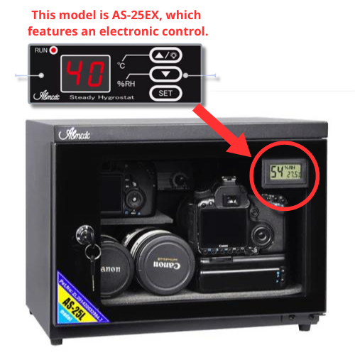 AIPO Dry Cabinet - 25L Electronic Control Digital Display (AS-25EX)