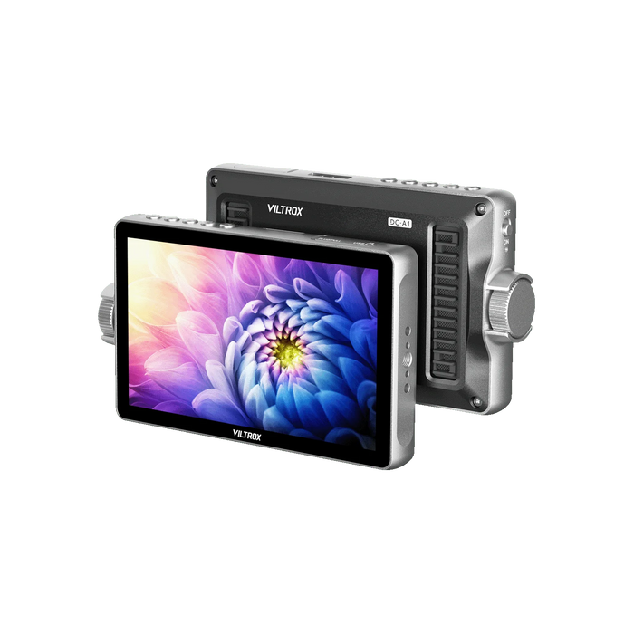VILTROX DC-A1 External On-Camera Monitor - 7", Full HD, 2800 Nits, 4K Input & Output, Touchscreen, w/ Battery, Pro Features