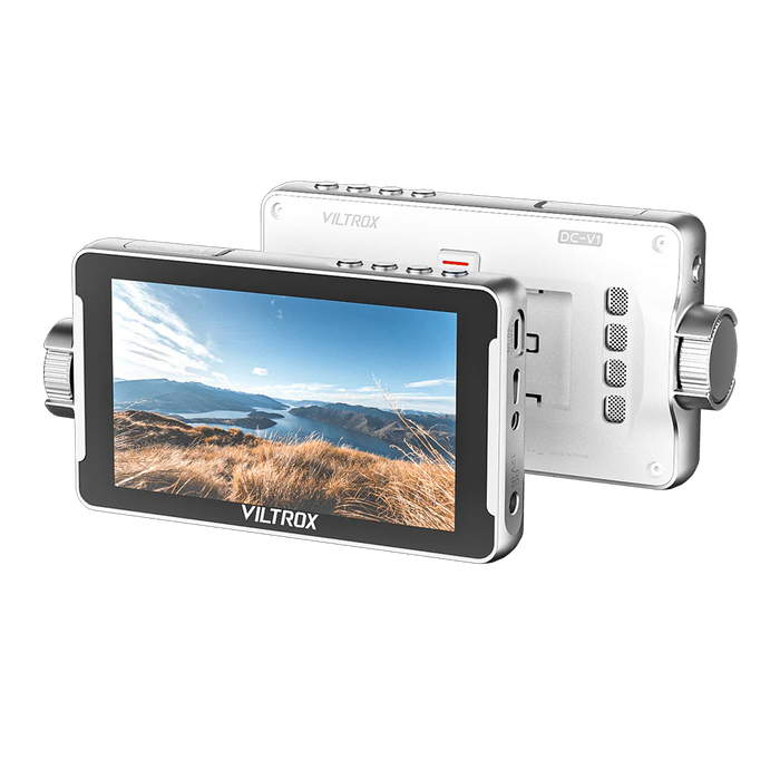 VILTROX DC-V1 External On-Camera Monitor - 5.5", Full HD, 400 Nits, 4K Input & Output, Touchscreen, w/ Battery