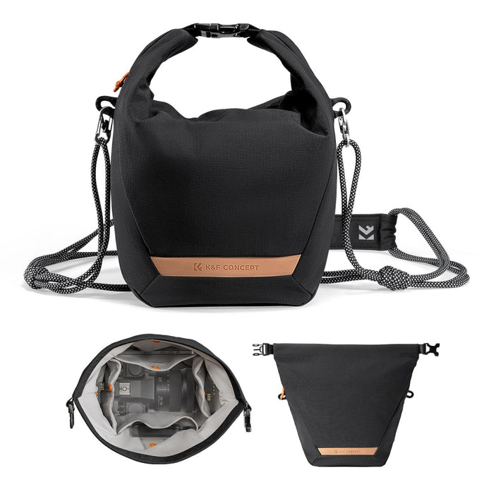 K&F CONCEPT Urban Wander 11 5L Sling Bag (Black)