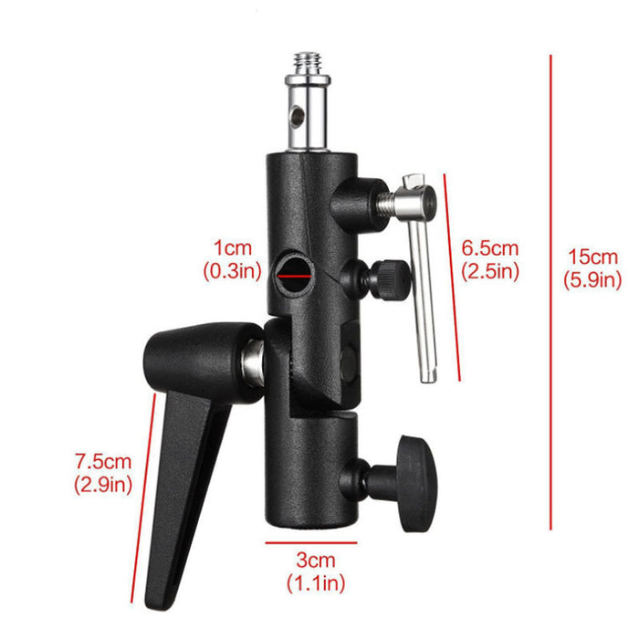 【 673SHOP ESSENTIALS 】Speedlight / Studio Strobe Light Stand Mount with Umbrella (Reflector) Holder