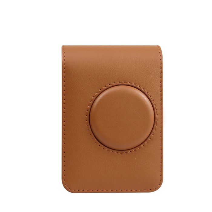OEM (Generic) Faux Leather Case for Fujifilm Instax Mini EVO - Brown