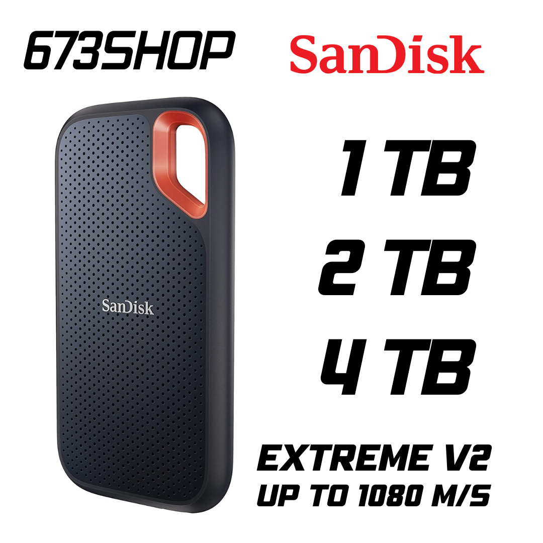SANDISK Extreme Portable SSD (up to 1050MB/s) V2 —