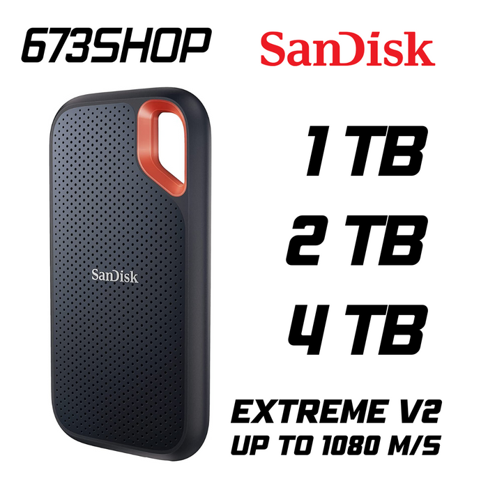 SANDISK Extreme Portable SSD (up to 1050MB/s) V2
