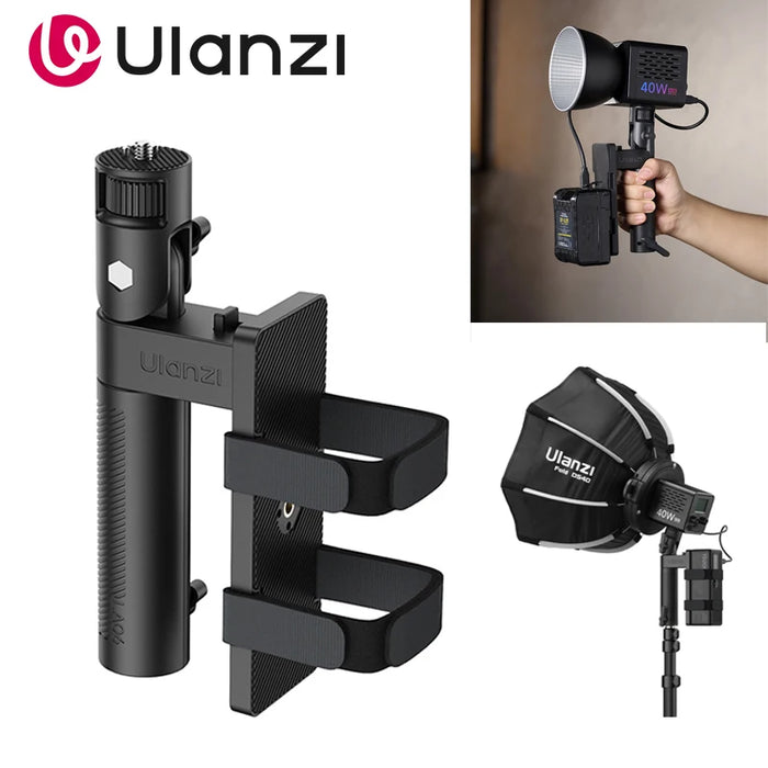 ULANZI LA06 Light Grip Handle with PowerBank Plate