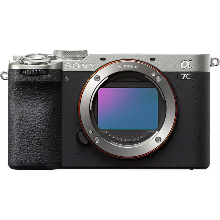 SONY a7C II (Mark II) Mirrorless Camera - body only (Silver)
