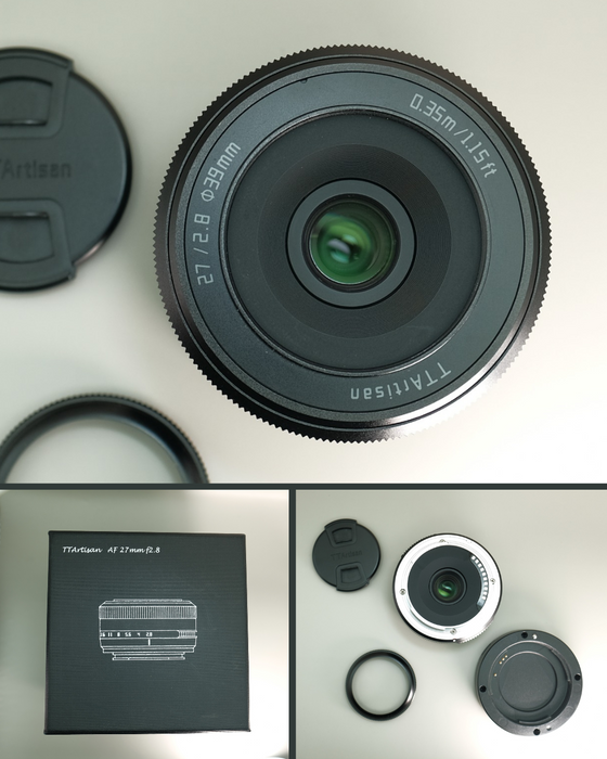 (USED) TTARTISAN AF 27mm f/2.8 for Sony E Mount - Like New - 018389