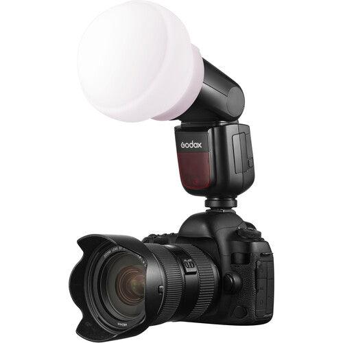 GODOX AK-R22 Collapsible Diffusion Dome for Godox V1 Round Head Flash - 673SHOP.com