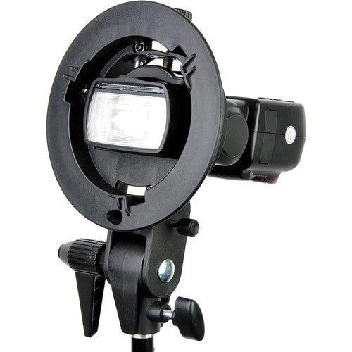 GODOX S-Type Speedlite Bracket for Bowen Mounts for Flat Head Flashes - 673SHOP.com