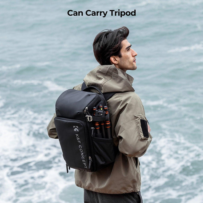K&F CONCEPT Professional Camera Alpha Backpack Air 25L (Black) - 673SHOP.com