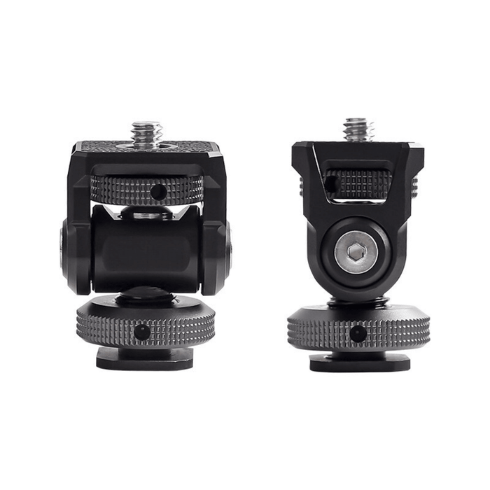 OEM (Generic) High Grade 180 Degree Snail Ball Head Cold Shoe Mount Adapter - 673SHOP.com