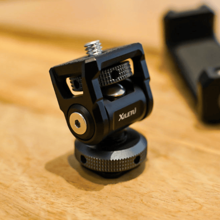 OEM (Generic) High Grade 180 Degree Snail Ball Head Cold Shoe Mount Adapter - 673SHOP.com