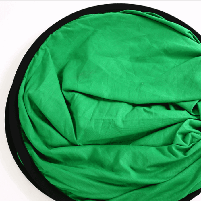 【 673SHOP ESSENTIALS 】2-in-1 Portable, Collapsible, Reversible Backdrop - Black & White, 100% Cotton - 673SHOP.com