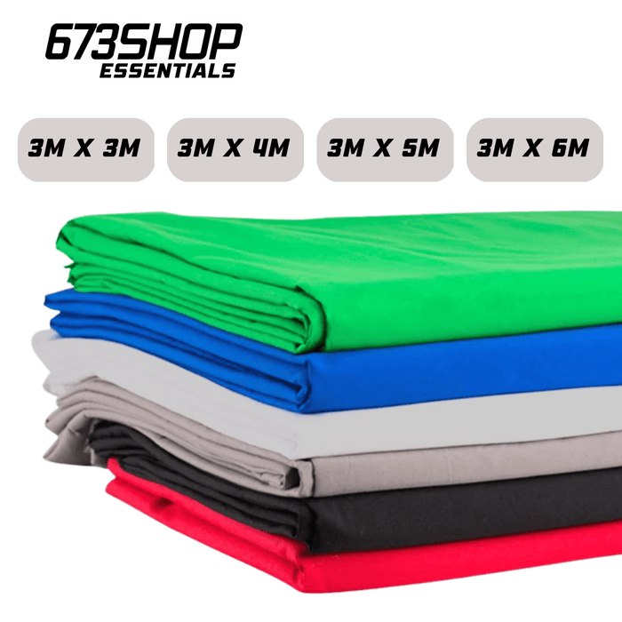 【 673SHOP ESSENTIALS 】Photography Studio & DIY Backdrop / Background Clothes - All Colours & Sizes - 673SHOP.com