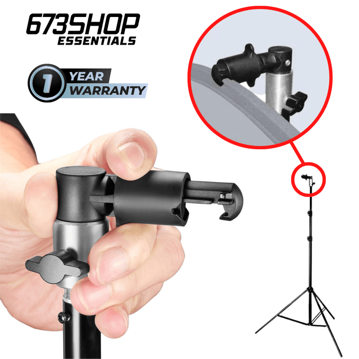 【 673SHOP ESSENTIALS 】Sturdy Photography Background Panel / Reflector Holder Clip for Light Stands - 673SHOP.com