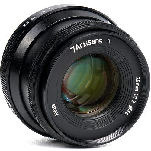 7ARTISANS 35mm f/1.2 Mark II - Sony E Mount, Black - 673SHOP.com